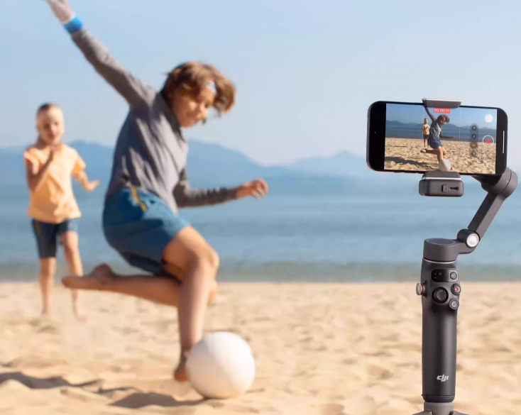 拍视频抖动怎么解决，大疆DJI Osmo Mobile 7P全场景跟拍手机稳定器-第6张图片-文巢好物